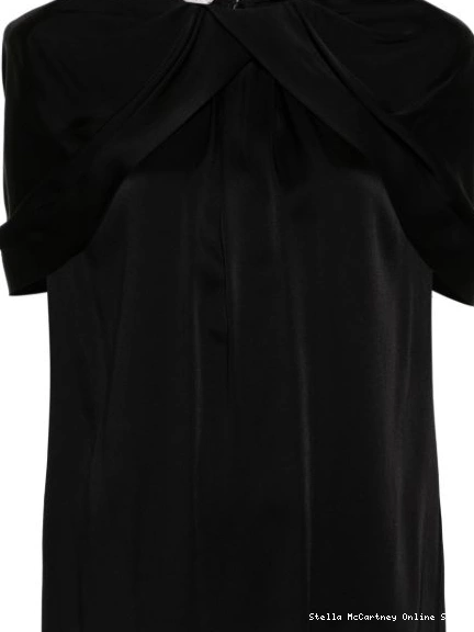 Cheap blouse Stella cape-detail satin McCartney Women 0725